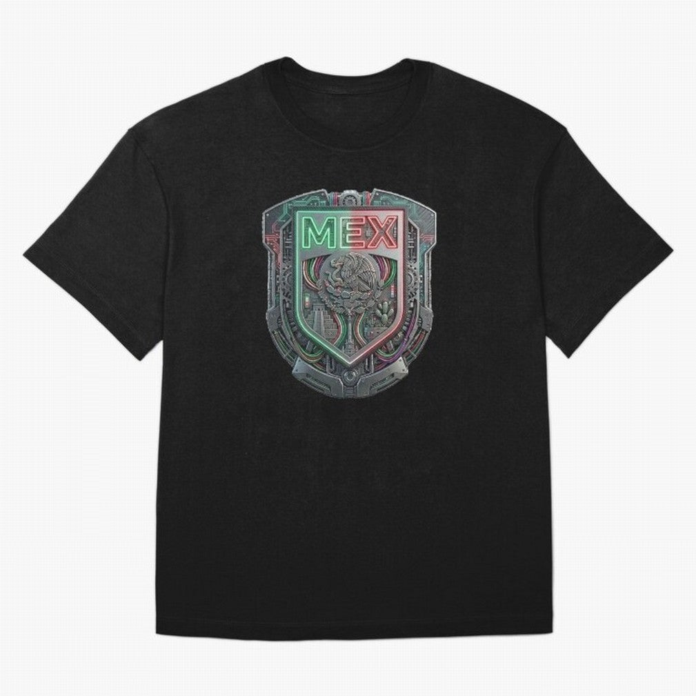 M¨¦xico Shield Heritage - Detailed MEX Eagle Art Classic T-Shirt Capture the FIFA World Cup 2026 Group Stage Journey through CR7 Highlights, Portugal, Spain and Germany Pride, Vintage Soccer Flavor, Modern Football Stars, National Flags and Final