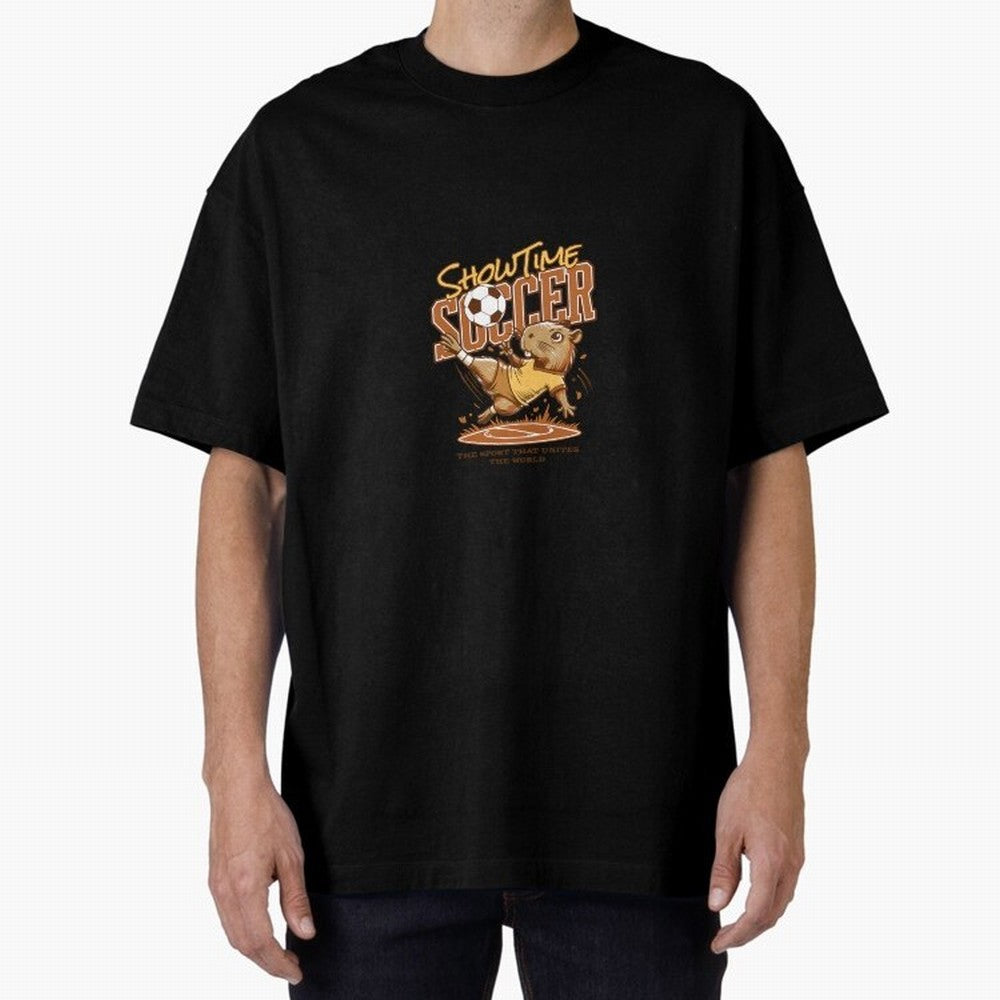 Capybara Playing Soccer Football Vibes Classic T-Shirt Follow the Road to Match Day Hype around FIFA World Cup 2026 USA Canada Mexico, Messi, CR7 and Mbappe, France and Portugal, Supporter Pride, Iconic Celebrations, Legendary Names and Global