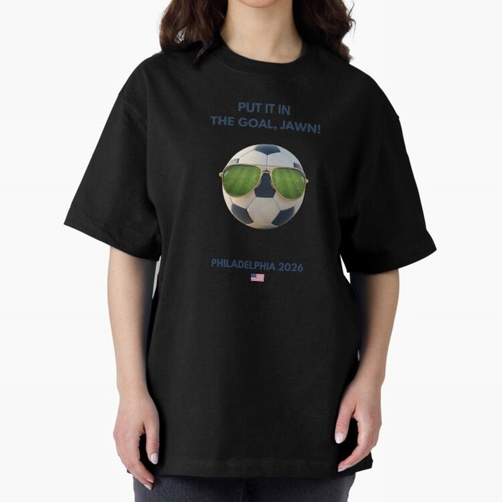 WC26 Hosting City: Philadelphia | Fun and Smart Soccer Fan Gear Classic T-Shirt Live the Energy of FIFA World Cup 2026 for Fans of Messi, Neymar and Mbappe and Brazil, Portugal and Argentina, Bringing Vintage Soccer Flavor, Modern Football Stars,