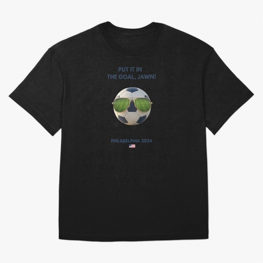 WC26 Hosting City: Philadelphia | Fun and Smart Soccer Fan Gear Classic T-Shirt Live the Energy of FIFA World Cup 2026 for Fans of Messi, Neymar and Mbappe and Brazil, Portugal and Argentina, Bringing Vintage Soccer Flavor, Modern Football Stars,
