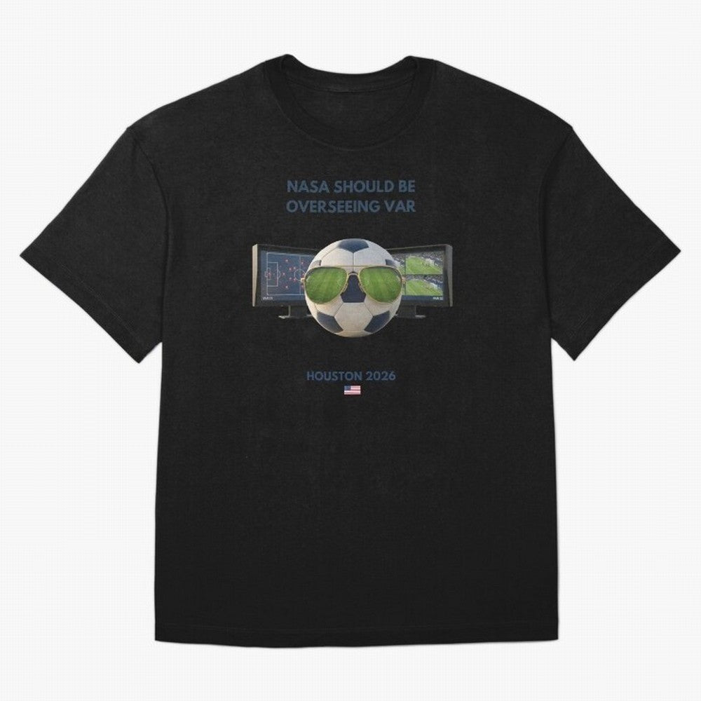 WC26 Hosting City: Houston | Fun and Smart Soccer Fan Gear Classic T-Shirt Celebrate the Biggest Stage of Global Football Passion for FIFA World Cup 2026 USA Canada Mexico, Built around CR7, Argentina and Brazil, Supporter Pride, Iconic