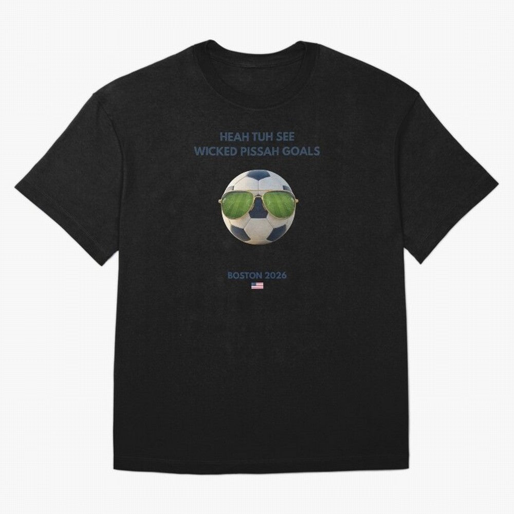 WC26 Hosting City: Boston | Fun and Smart Soccer Fan Gear Classic T-Shirt Share Global Football Passion for FIFA World Cup 2026 USA Canada Mexico, Driven by Messi, Neymar and Mbappe, Spain and Netherlands, Soccer Culture, Superstar Moments,