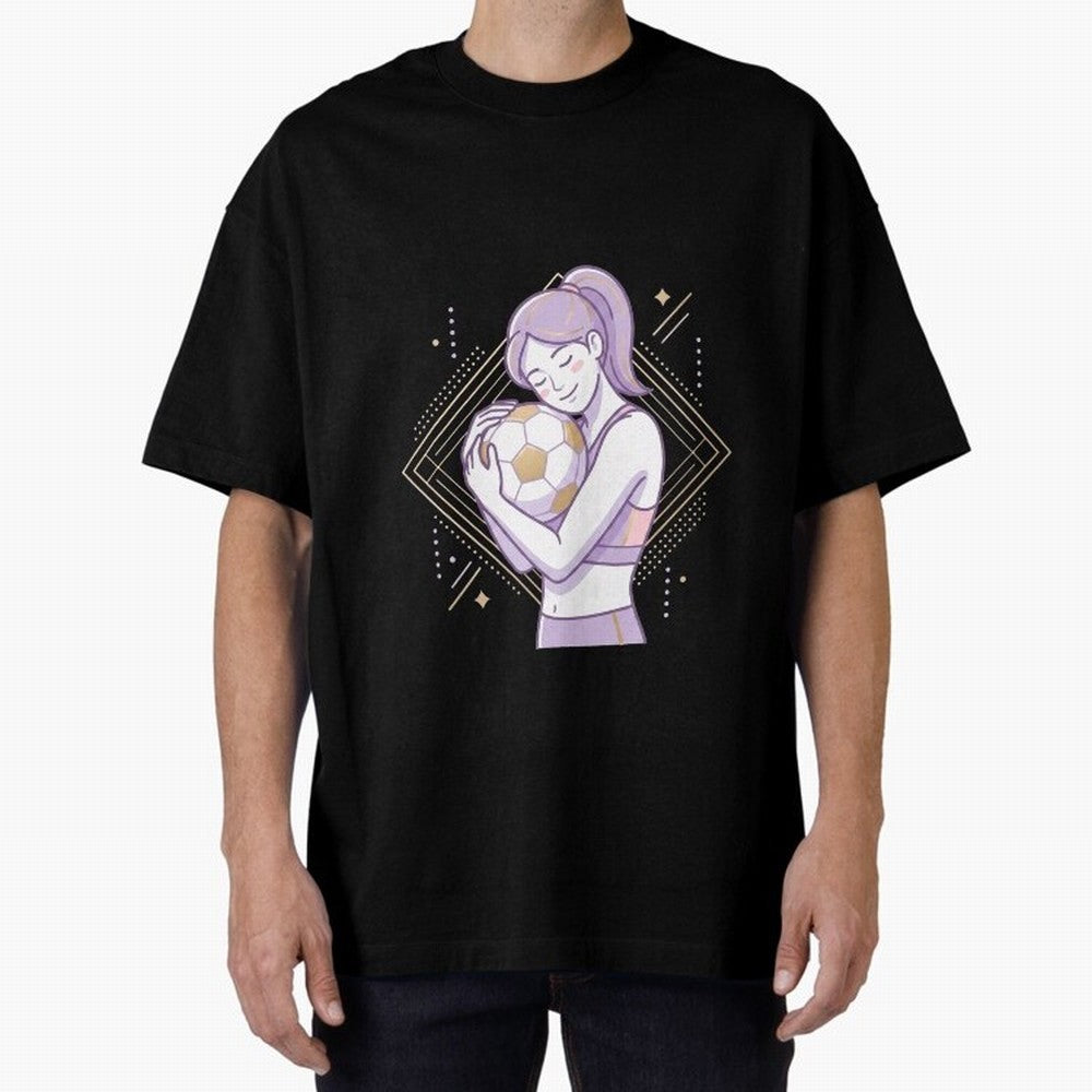 Emotional Soccer Girl Love for Football Classic T-Shirt Bring Match Day Fire to FIFA World Cup 2026 Filled with Haaland and Mbappe, England, France and Netherlands Energy, Sports Nostalgia, International Competition, Famous Players and