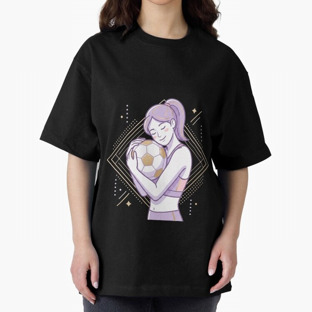 Emotional Soccer Girl Love for Football Classic T-Shirt Bring Match Day Fire to FIFA World Cup 2026 Filled with Haaland and Mbappe, England, France and Netherlands Energy, Sports Nostalgia, International Competition, Famous Players and
