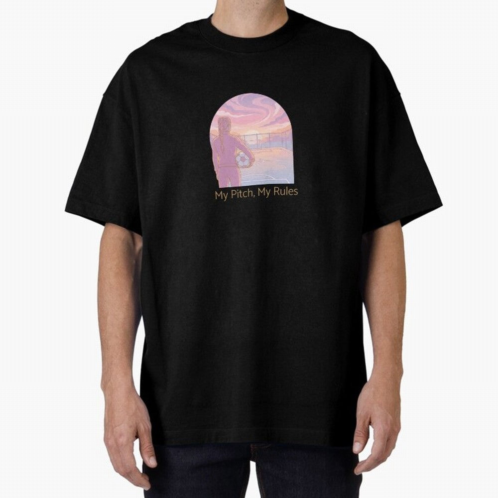 My Pitch My Rules Female Soccer Empowerment Classic T-Shirt Make the Season About FIFA World Cup 2026 USA Canada Mexico for Fans of Messi and Brazil, Bringing Championship Spirit, Famous Goals, Roaring Crowds and International Football Unity; Ideal