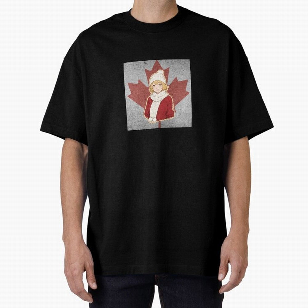 Canada Anime Football Fan Girl World Cup Edition Classic T-Shirt Follow Every Goal of Match Day Hype around FIFA World Cup 2026 USA Canada Mexico, Mbappe, Portugal, Match Day Excitement, Supporter Culture, Golden Goals and Global Football Passion;