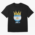 Argentina Football Champion Crown 2026 Classic T-Shirt Remember FIFA World Cup 2026 Connected to Mbappe and Neymar, England and Germany Energy, Stadium Memories, Football Loyalty, International Chants and Championship Tradition; Perfect for