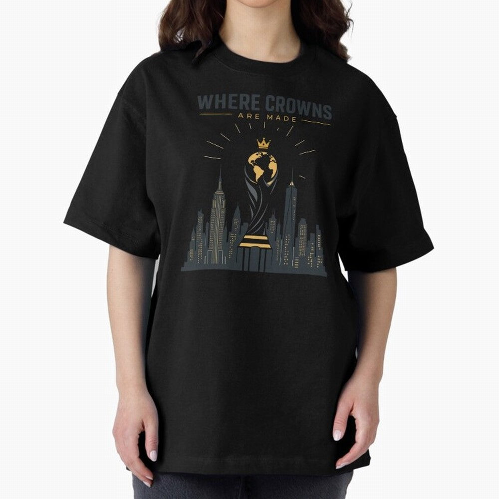 Where Crowns Are Made Classic T-Shirt Feel FIFA World Cup 2026 USA Canada Mexico for Fans of Neymar, Haaland and Cristiano Ronaldo and England and Germany, Bringing Soccer Culture, Superstar Moments, National Team Dreams and Competitive Fire; Great