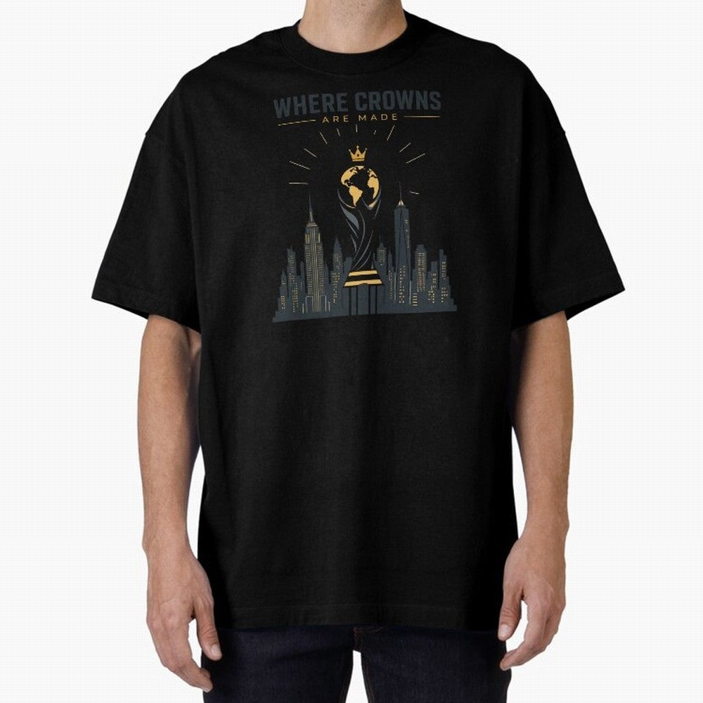 Where Crowns Are Made Classic T-Shirt Feel FIFA World Cup 2026 USA Canada Mexico for Fans of Neymar, Haaland and Cristiano Ronaldo and England and Germany, Bringing Soccer Culture, Superstar Moments, National Team Dreams and Competitive Fire; Great