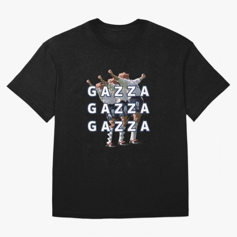 Gazza England Celebration Euro 96 Classic T-Shirt Represent the Passion of Match Day Hype around FIFA World Cup 2026 USA Canada Mexico, Neymar, Haaland and Cristiano Ronaldo, Argentina and Brazil, Retro Football Energy, Iconic Rivalries, Trophy