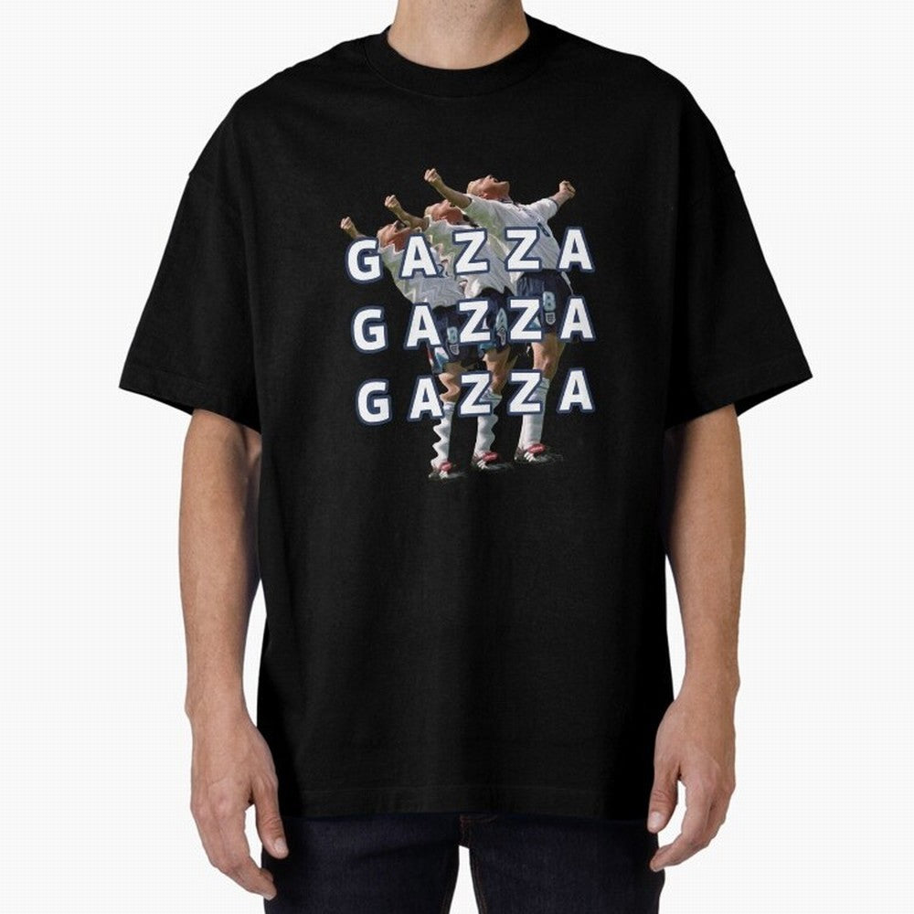 Gazza England Celebration Euro 96 Classic T-Shirt Represent the Passion of Match Day Hype around FIFA World Cup 2026 USA Canada Mexico, Neymar, Haaland and Cristiano Ronaldo, Argentina and Brazil, Retro Football Energy, Iconic Rivalries, Trophy