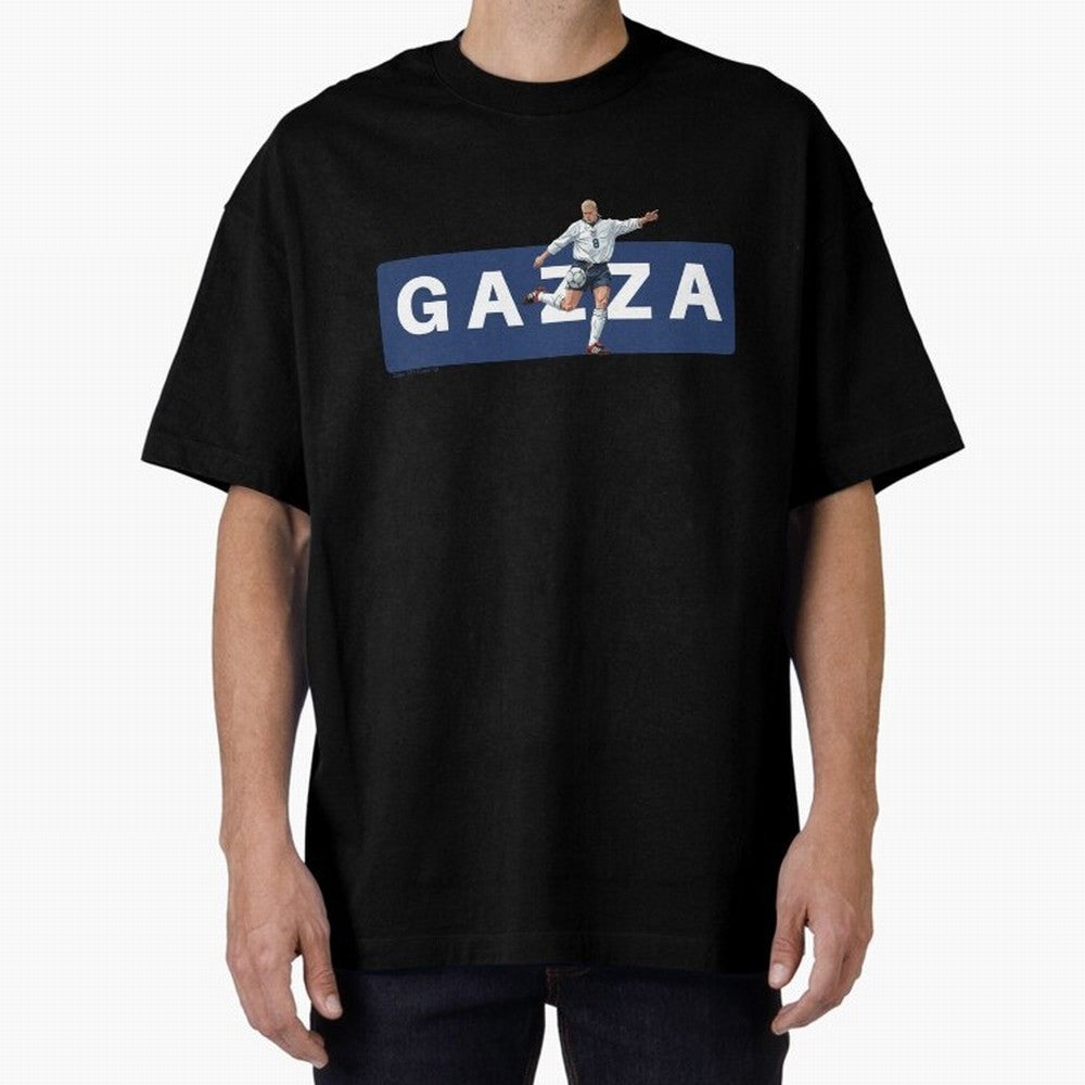 Gazza England Retro T-shirt Classic T-Shirt Bring Bold Fan Energy to Global Football Passion for FIFA World Cup 2026 Group Stage, with CR7, England and Germany, Stadium Chants, National Pride, Trophy Dreams and Unforgettable Football Memories;