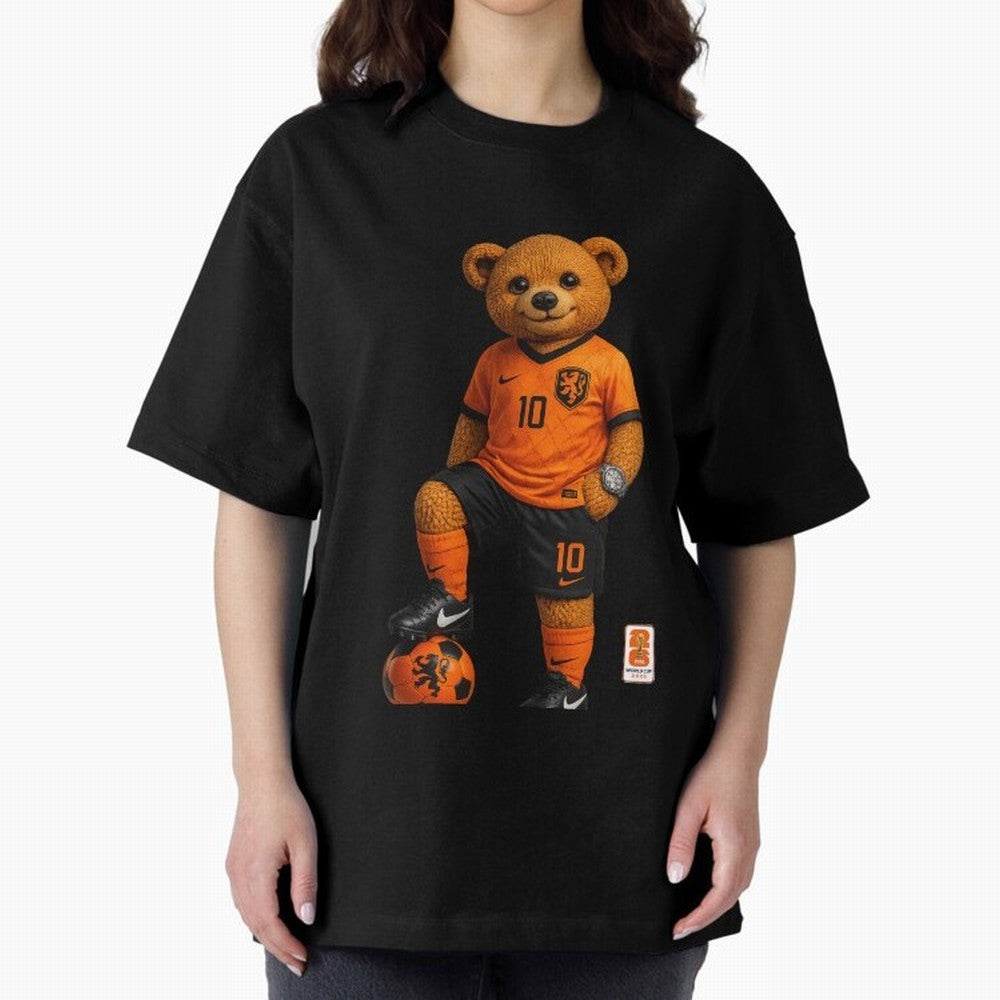 Netherlands Soccer Bear World Cup Teddy Bear Classic T-Shirt Relive Legendary Nights from Match Day Hype around FIFA World Cup 2026 Group Stage, Neymar, Argentina, France and Brazil, Fan Favorite Moments, National Team Passion, Big Match Drama and