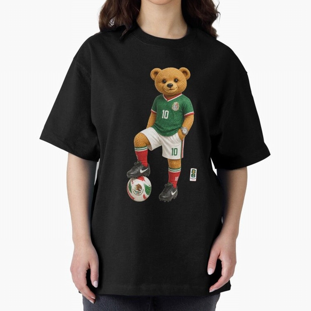 Mexico Soccer Bear World Cup Teddy Bear Classic T-Shirt Celebrate Rivalries and Pride in Match Day Hype around FIFA World Cup 2026 Group Stage, Mbappe and Neymar, Portugal, Spain and Germany, Match Day Excitement, Supporter Culture, Golden Goals