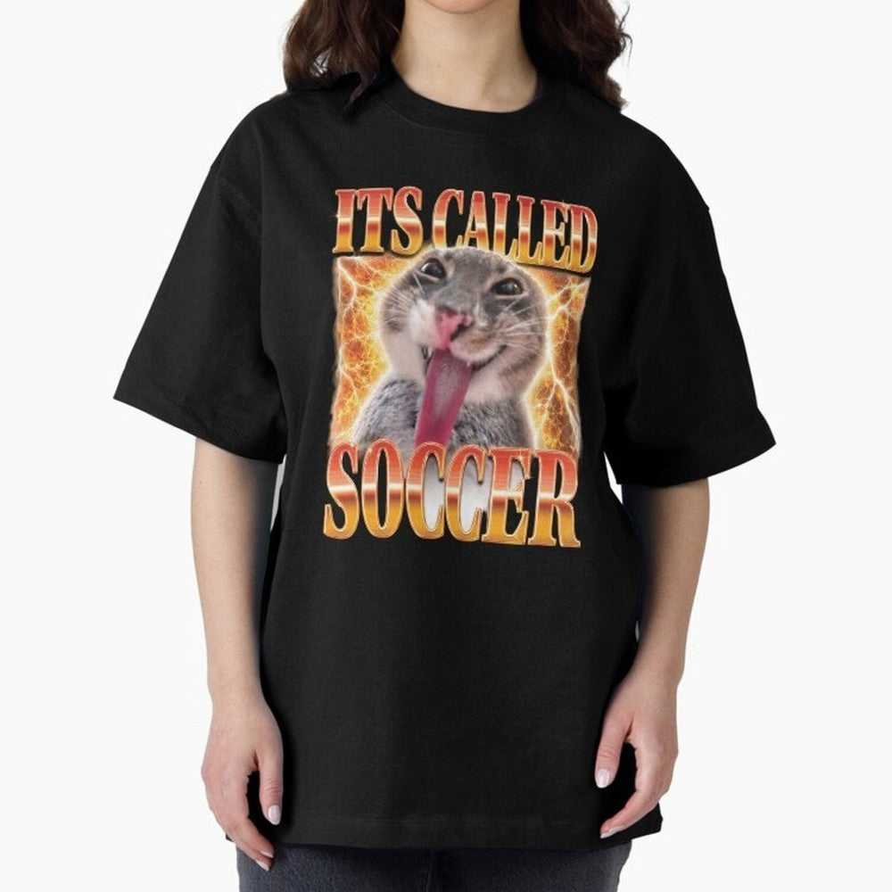 Soccer USA World Cup 2026 Funny Cat Meme Classic T-Shirt Bring Supporter Culture to FIFA World Cup 2026 for Fans of Messi, CR7 and Mbappe and England, France and Netherlands, Bringing Vintage Soccer Flavor, Modern Football Stars, National Flags and