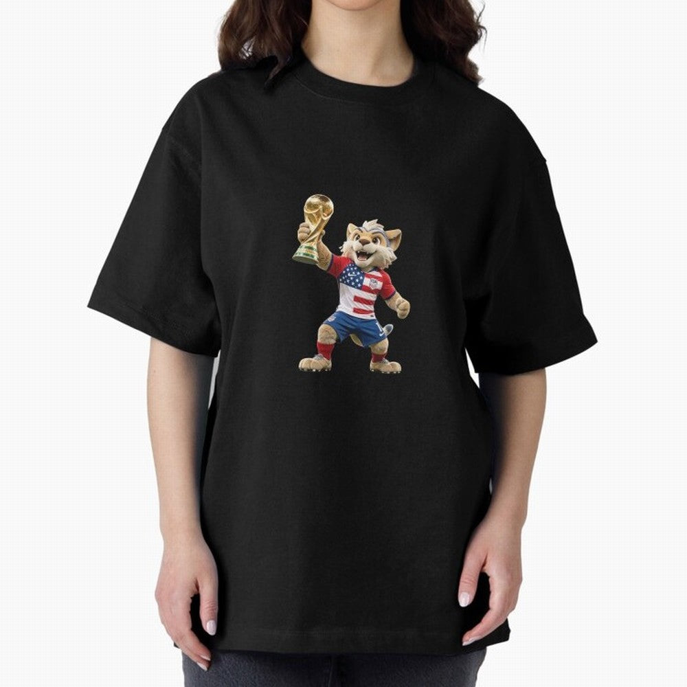 United States Soccer Team Mascot - USA Football Champion 2026 Classic T-Shirt Relive the Noise and Pride of the FIFA World Cup 2026 Group Stage Journey through Haaland Highlights, Brazil, Portugal and Argentina Pride, Vintage Soccer Flavor, Modern