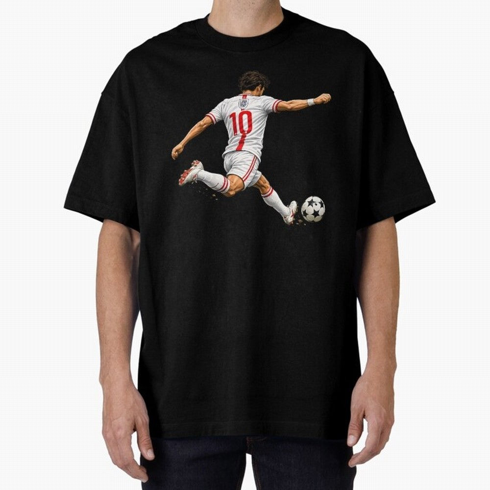 England Football Sticker Number 10 Three Lions Classic T-Shirt Represent the FIFA World Cup 2026 Journey through Neymar, Haaland and Cristiano Ronaldo Highlights, Germany Pride, Match Day Excitement, Supporter Culture, Golden Goals and Global