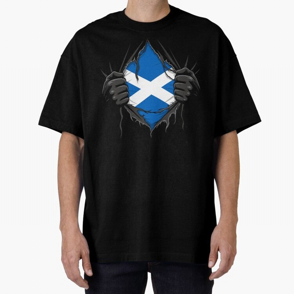 Scotland Flag - National Team Fans Classic T-Shirt Capture Global Football Passion for FIFA World Cup 2026 USA Canada Mexico, Capturing Neymar, Netherlands, Football Festival Excitement, Trophy Ambitions, Country Rivalries and Star Player Buzz;