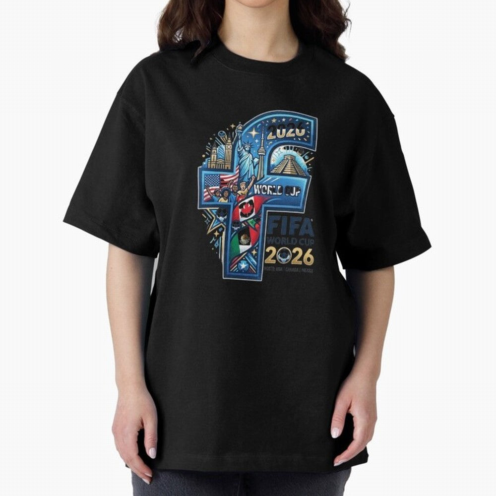 FIFA World Cup 2026 USA Canada Mexico Tribute Classic T-Shirt Live the Energy of FIFA World Cup 2026 Group Stage Spirit, Capturing Argentina, France and Brazil, Messi and Cristiano Ronaldo, Goal Celebration Energy, Supporter Heritage, Football