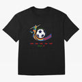 Football Striker Goal Celebration - Just One Kick Classic T-Shirt Capture Stadium Memories from Match Day Hype around FIFA World Cup 2026 USA Canada Mexico, Messi and Cristiano Ronaldo, England and Germany, Worldwide Fan Energy, Dramatic Goals,