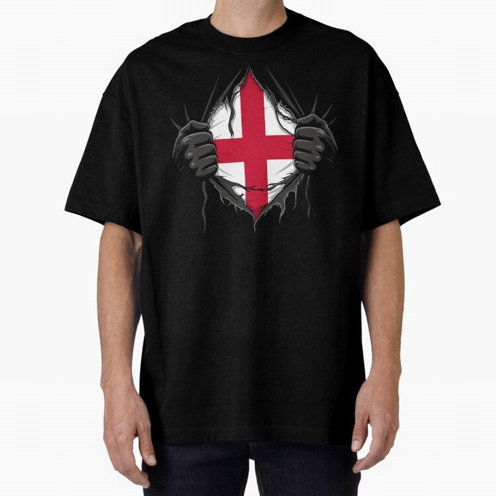 England Flag - National Team Fans Classic T-Shirt Make Your Look Match the FIFA World Cup 2026 USA Canada Mexico Journey through CR7 and Messi Highlights, Portugal, Spain and Germany Pride, Football Festival Excitement, Trophy Ambitions, Country