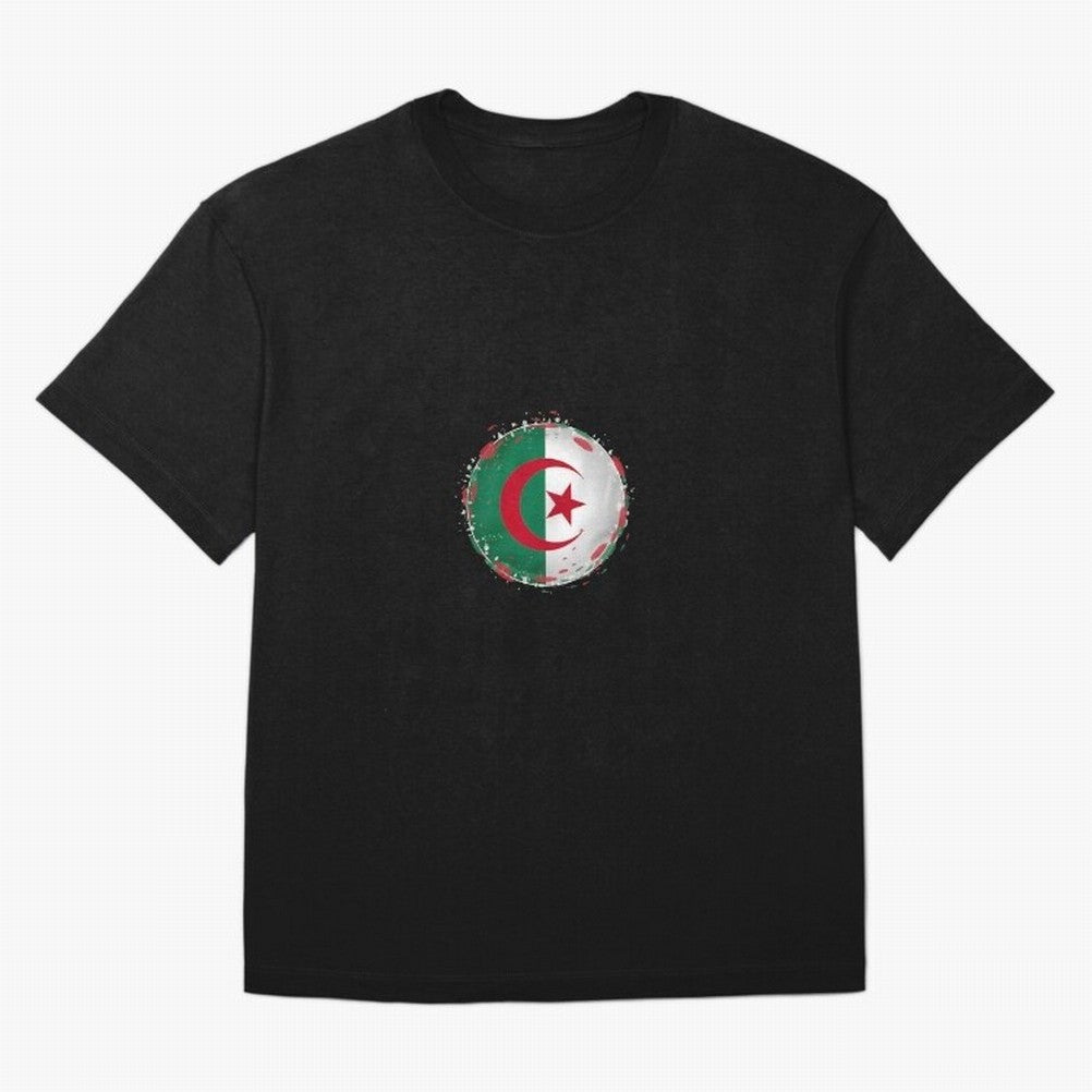 Algeria Classic T-Shirt Honor Football Greatness during Match Day Hype around FIFA World Cup 2026 Group Stage, Cristiano Ronaldo, Argentina, Championship Spirit, Famous Goals, Roaring Crowds and International Football Unity; Built for Supporters