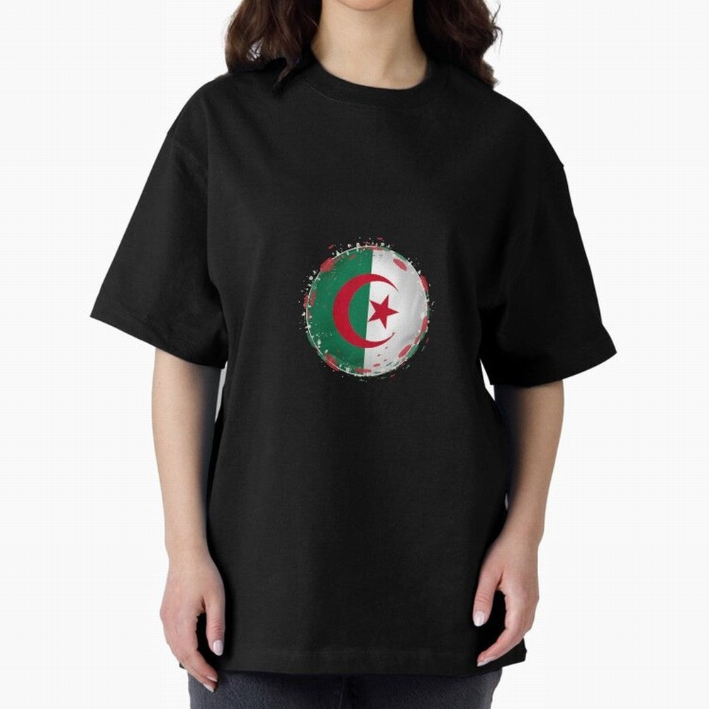 Algeria Classic T-Shirt Honor Football Greatness during Match Day Hype around FIFA World Cup 2026 Group Stage, Cristiano Ronaldo, Argentina, Championship Spirit, Famous Goals, Roaring Crowds and International Football Unity; Built for Supporters