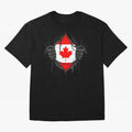 Canada Flag - National Team Fans Classic T-Shirt Celebrate Classic Football Spirit in FIFA World Cup 2026 Group Stage Highlighting Neymar, Argentina and Brazil Energy, Football Passion, Legendary Performances, Festival Vibes and Supporter