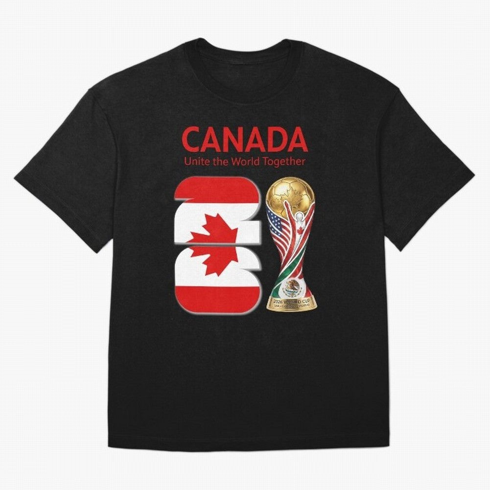 World Cup 2026, IMG 019, CANADA 001 Classic T-Shirt Refresh the FIFA World Cup 2026 Group Stage Journey through CR7 and Messi Highlights, Germany Pride, Stadium Chants, National Pride, Trophy Dreams and Unforgettable Football Memories; Ideal for