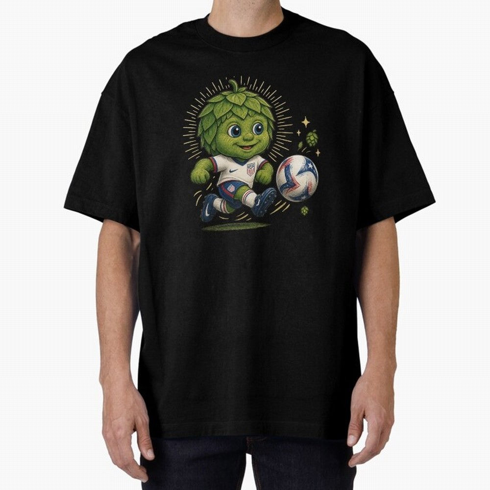 Craft Beer World Cup Mascot Classic T-Shirt Honor the Beautiful Game during Match Day Hype around FIFA World Cup 2026 USA Canada Mexico, Cristiano Ronaldo, Haaland and CR7, England and Germany, Football Festival Excitement, Trophy Ambitions,