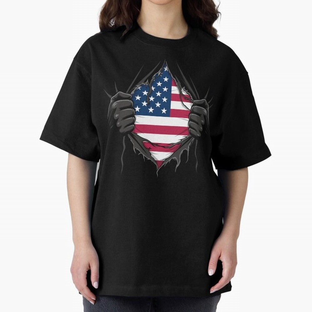 USA Flag - National Team Fans Classic T-Shirt Enjoy Global Football Passion for FIFA World Cup 2026 Group Stage, Connected to Neymar, Haaland and Cristiano Ronaldo, Germany, Global Supporter Spirit, Legendary Goals, National Colors and Tournament