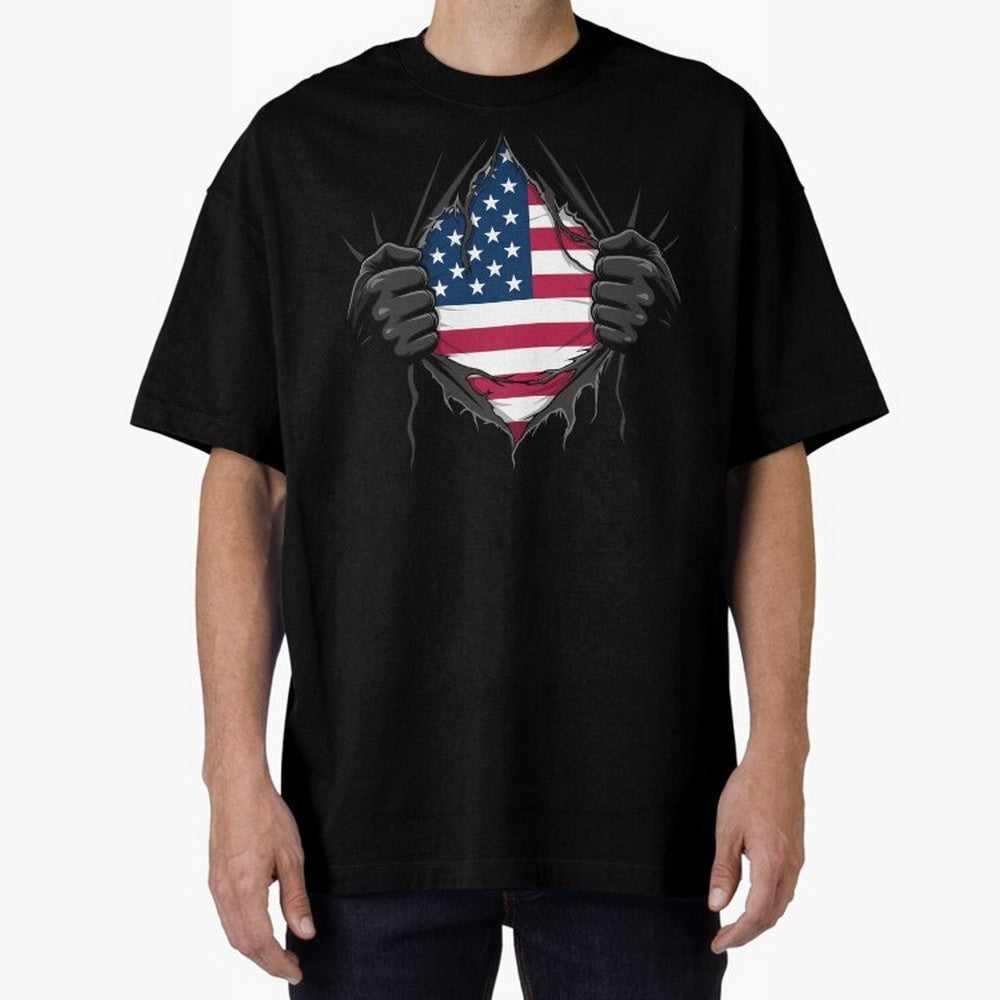 USA Flag - National Team Fans Classic T-Shirt Enjoy Global Football Passion for FIFA World Cup 2026 Group Stage, Connected to Neymar, Haaland and Cristiano Ronaldo, Germany, Global Supporter Spirit, Legendary Goals, National Colors and Tournament