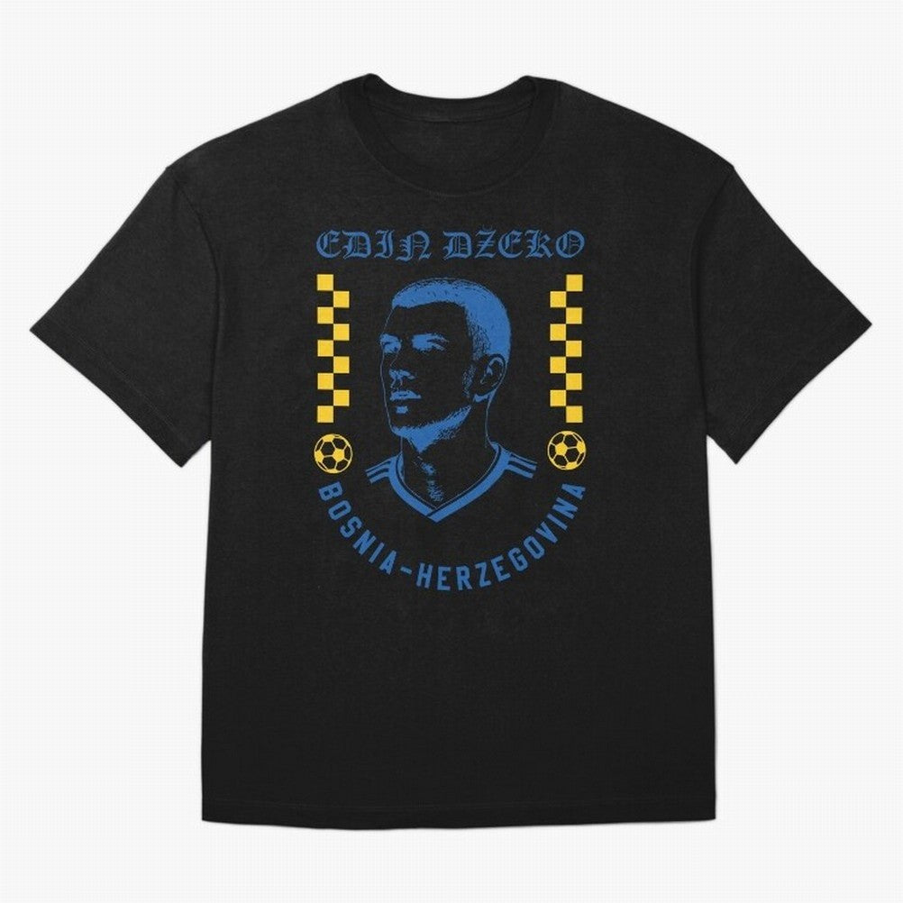 D?eko Bosnia Herzegovina Soccer Legend Retro Football Shirt Classic T-Shirt Turn Up for FIFA World Cup 2026 USA Canada Mexico for Fans of Neymar and Portugal, Bringing Football History, Final Match Energy, Crowd Noise and Once in a Lifetime