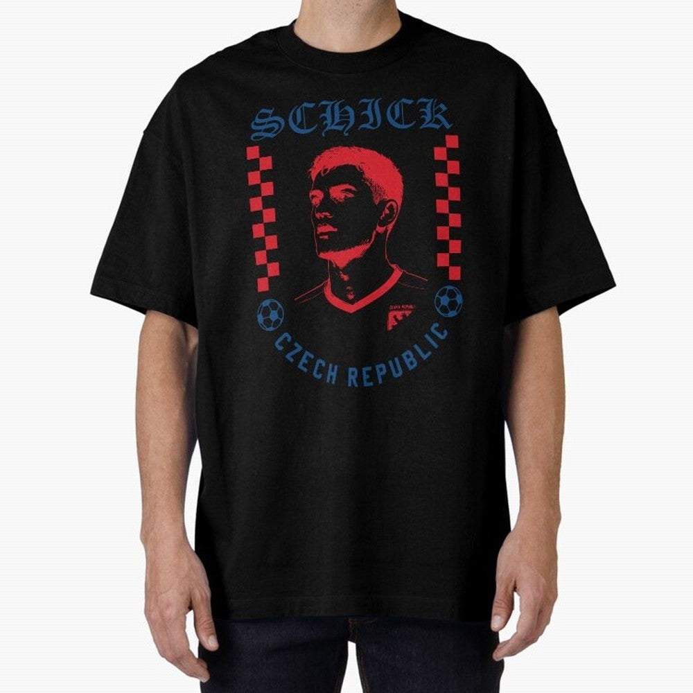 Schick Czech Republic Soccer Legend Retro Football Graphic Classic T-Shirt Cheer for FIFA World Cup 2026 Group Stage Spirit, Made for Netherlands, Cristiano Ronaldo, Haaland and CR7, Stadium Memories, Football Loyalty, International Chants and
