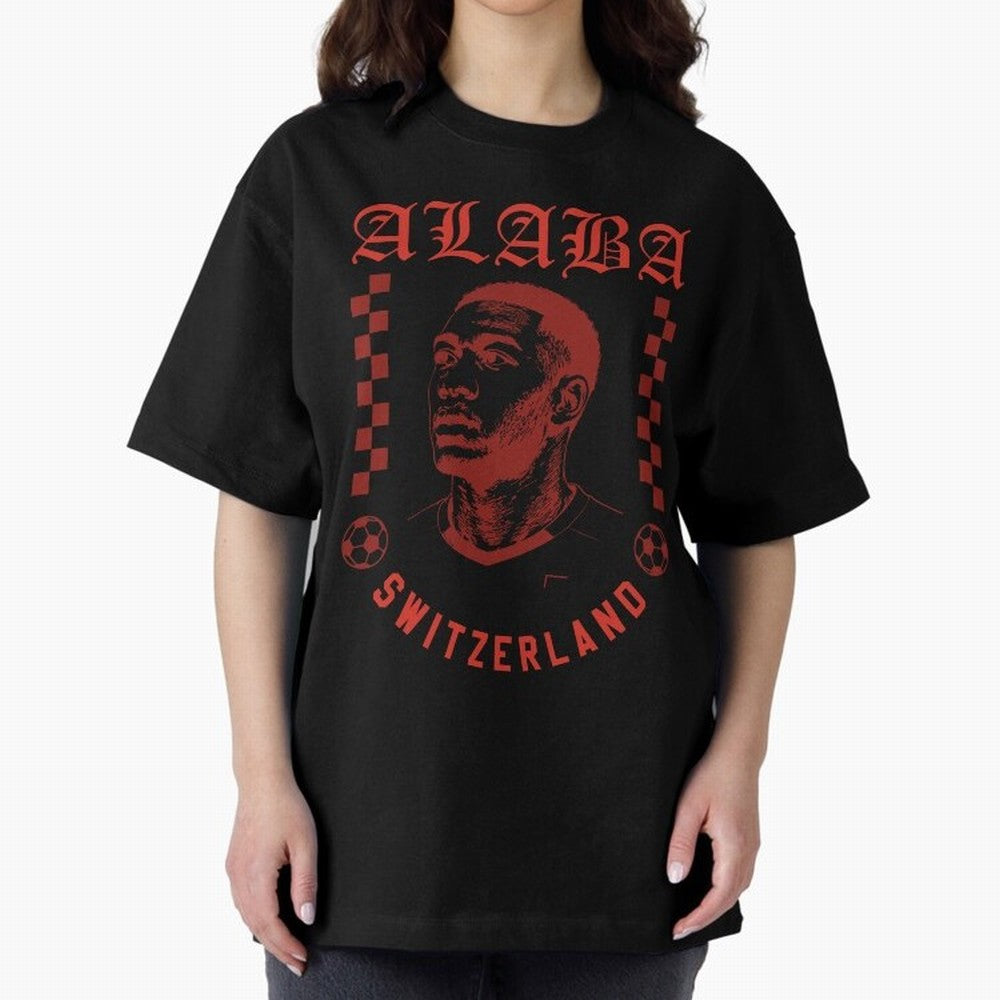 Alaba Switzerland Soccer Legend Vintage Football Fan Shirt Classic T-Shirt Show Championship Spirit for Global Football Passion for FIFA World Cup 2026 Group Stage, with Cristiano Ronaldo, Spain, Worldwide Fan Energy, Dramatic Goals, Stadium Lights