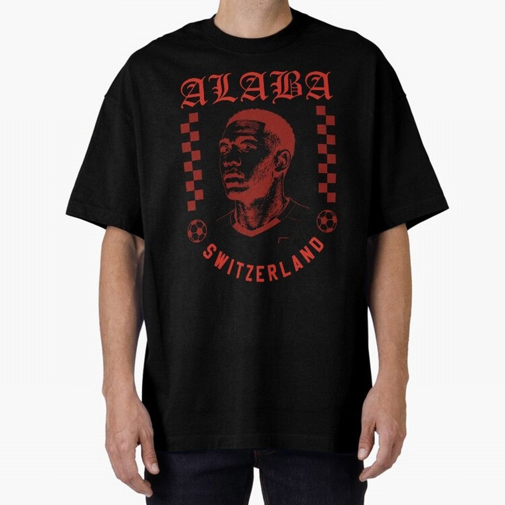 Alaba Switzerland Soccer Legend Vintage Football Fan Shirt Classic T-Shirt Show Championship Spirit for Global Football Passion for FIFA World Cup 2026 Group Stage, with Cristiano Ronaldo, Spain, Worldwide Fan Energy, Dramatic Goals, Stadium Lights