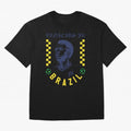 Vin¨ªcius Jr Brazil Soccer Legend Retro Football Fan Design Classic T-Shirt Bring Home Match Day Hype around FIFA World Cup 2026, Messi, Neymar and Mbappe, Brazil, Portugal and Argentina, Goal Celebration Energy, Supporter Heritage, Football Icons
