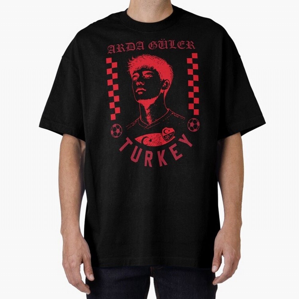 Arda G¨¹ler Turkey Soccer Legend Retro Football Fan Design Classic T-Shirt Represent Match Day Hype around FIFA World Cup 2026 Group Stage, Messi, Neymar and Mbappe, Argentina, France and Brazil, Tournament Hype, Historic Matchups, Family Viewing