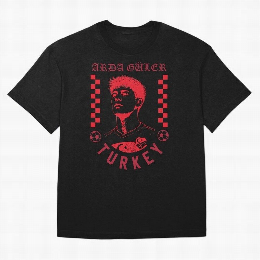 Arda G¨¹ler Turkey Soccer Legend Retro Football Fan Design Classic T-Shirt Represent Match Day Hype around FIFA World Cup 2026 Group Stage, Messi, Neymar and Mbappe, Argentina, France and Brazil, Tournament Hype, Historic Matchups, Family Viewing