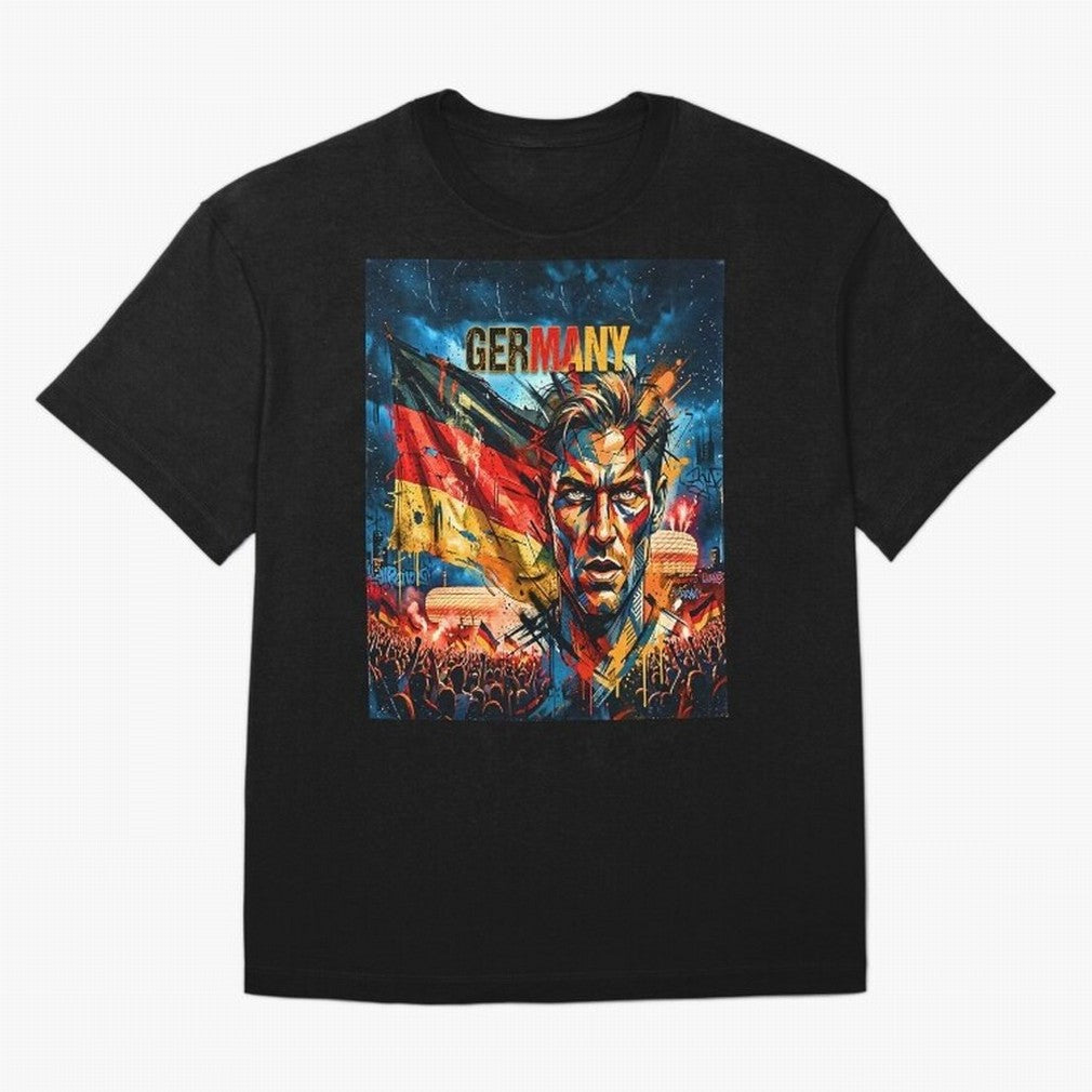 GERMANY FOOTBALL TEAM Classic T-Shirt Feel International Energy from Global Football Passion for FIFA World Cup 2026, Filled with CR7, France, Football Passion, Legendary Performances, Festival Vibes and Supporter Community; Perfect for People Who