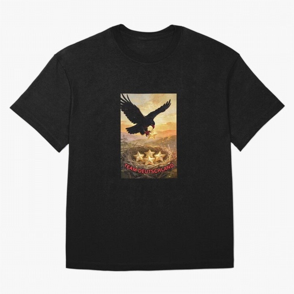 TEAM GERMANY with eagle's nest and 4 stars Classic T-Shirt Bring a Vintage Feel to FIFA World Cup 2026 for Fans of Cristiano Ronaldo, Haaland and CR7 and France, Bringing Stadium Chants, National Pride, Trophy Dreams and Unforgettable Football