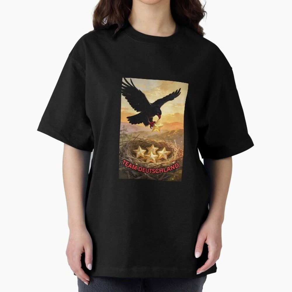 TEAM GERMANY with eagle's nest and 4 stars Classic T-Shirt Bring a Vintage Feel to FIFA World Cup 2026 for Fans of Cristiano Ronaldo, Haaland and CR7 and France, Bringing Stadium Chants, National Pride, Trophy Dreams and Unforgettable Football