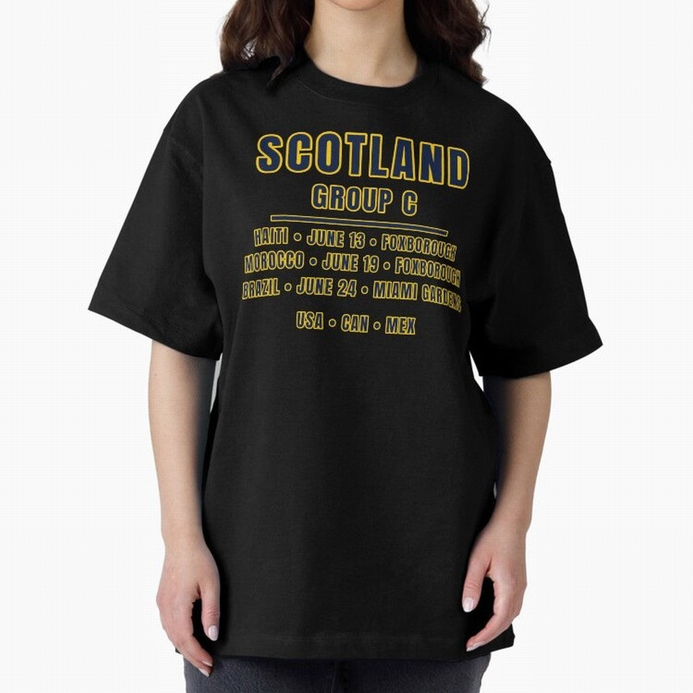 Scotland World Cup 2026 Fixtures T-Shirt ¨C Group C Football Shirt Classic T-Shirt Feel the Roar of Match Day Hype around FIFA World Cup 2026 USA Canada Mexico, Haaland, Spain, Match Day Excitement, Supporter Culture, Golden Goals and Global