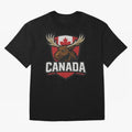 Canada Moose Sports Logo T-Shirt ¨C Canadian Flag Maple Leaf Emblem | 2026 World Cup Supporter Classic T-Shirt Enjoy Match Day Hype around FIFA World Cup 2026 USA Canada Mexico, CR7 and Messi, France and Portugal, Tournament Hype, Historic