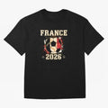 Front Print France Soccer World Cup 2026 - French Fan Gift T-Shirt_84561762 Classic T-Shirt Honor the Beautiful Game during the FIFA World Cup 2026 Group Stage Journey through CR7 Highlights, Portugal, Spain and Germany Pride, Soccer Culture,