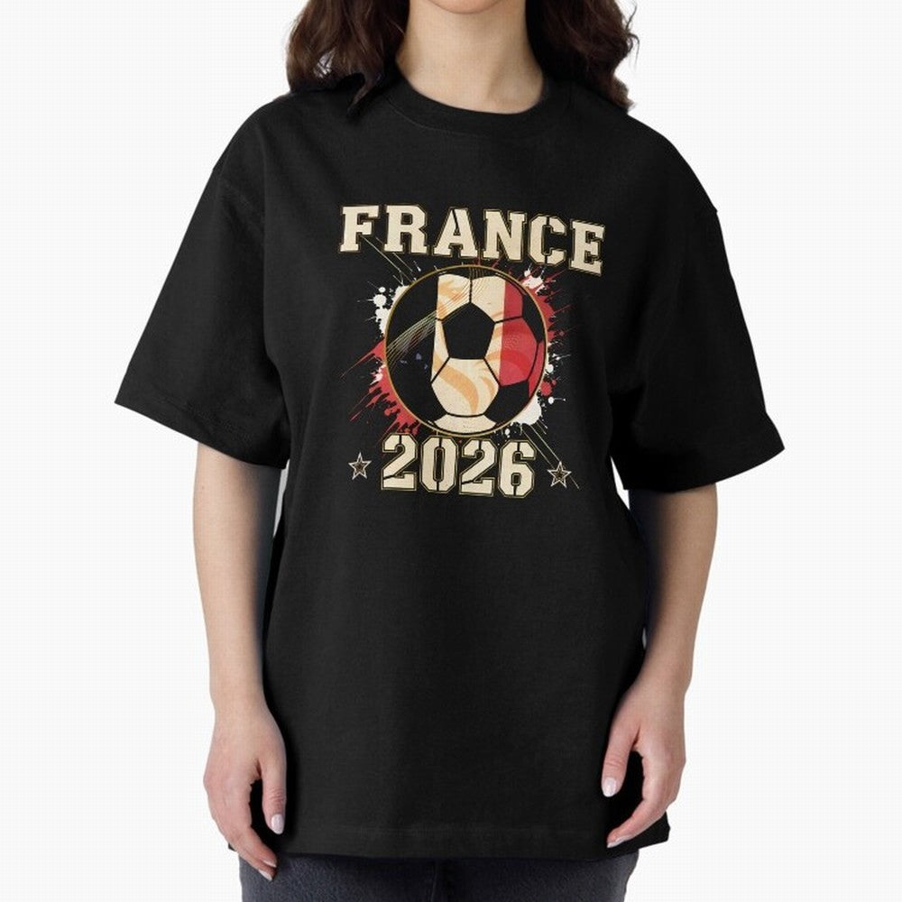Front Print France Soccer World Cup 2026 - French Fan Gift T-Shirt_84561762 Classic T-Shirt Honor the Beautiful Game during the FIFA World Cup 2026 Group Stage Journey through CR7 Highlights, Portugal, Spain and Germany Pride, Soccer Culture,