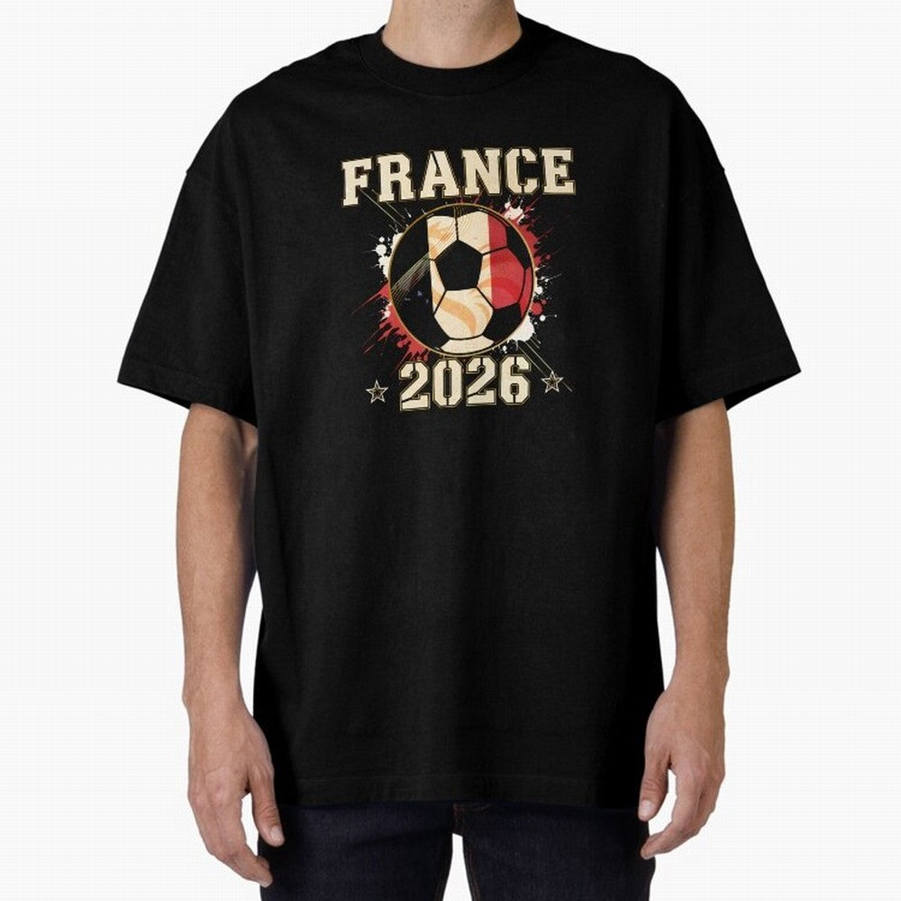 Front Print France Soccer World Cup 2026 - French Fan Gift T-Shirt_84561762 Classic T-Shirt Honor the Beautiful Game during the FIFA World Cup 2026 Group Stage Journey through CR7 Highlights, Portugal, Spain and Germany Pride, Soccer Culture,