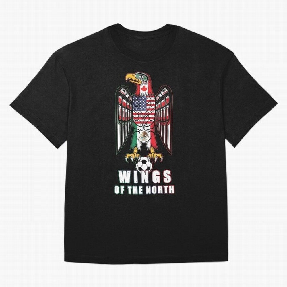 Eagle of the Americas - United Wings 2026 Classic T-Shirt Share FIFA World Cup 2026 USA Canada Mexico Filled with Haaland and Mbappe, England, France and Netherlands Energy, Championship Spirit, Famous Goals, Roaring Crowds and International