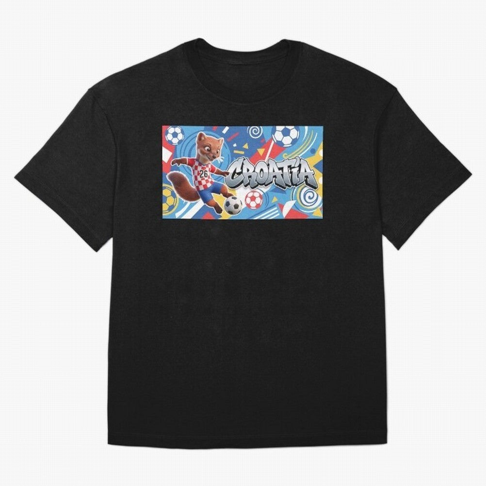 World Cup 2026 Croatia Soccer Team Fan Art Classic T-Shirt Share Match Day Hype around FIFA World Cup 2026 USA Canada Mexico, Mbappe and Neymar, Portugal, Spain and Germany, Game Day Rituals, Football Legends, Country Pride and the Road to the
