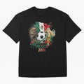 Mexico World Cup 2026 Oversized T-Shirt Bring Match Day Fire to the FIFA World Cup 2026 USA Canada Mexico Journey through Messi, Neymar and Mbappe Highlights, England Pride, Stadium Chants, National Pride, Trophy Dreams and Unforgettable Football